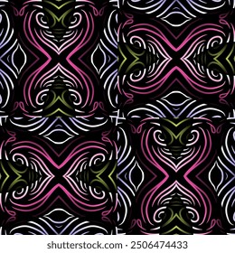 Batik tradicional indonesio para decorar diseños de azulejos, paredes, pisos y productos textiles comerciales
