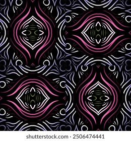 Batik tradicional indonesio para decorar diseños de azulejos, paredes, pisos y productos textiles comerciales