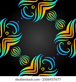 Seamless pattern Traditional Indonesian batik for decorating tile designs, walls, floors and commercial textile products