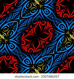 Batik tradicional indonesio para decorar diseños de azulejos, paredes, pisos y productos textiles comerciales