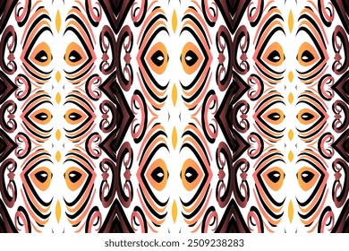 Seamless pattern Traditional Indonesian batik for decorating tile designs, walls, floors and commercial textile products