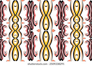 Seamless pattern Traditional Indonesian batik for decorating tile designs, walls, floors and commercial textile products
