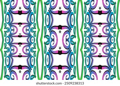Seamless pattern Traditional Indonesian batik for decorating tile designs, walls, floors and commercial textile products