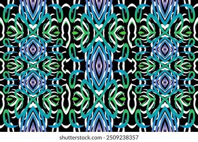 Seamless pattern Traditional Indonesian batik for decorating tile designs, walls, floors and commercial textile products