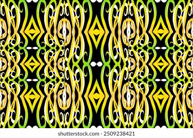 Batik tradicional indonesio para decorar diseños de azulejos, paredes, pisos y productos textiles comerciales