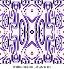 Seamless pattern Traditional Indonesian batik for decorating tile designs, walls, floors and commercial textile products