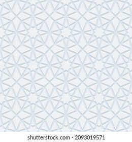 Seamless pattern with traditional ornament. Vector illustration.