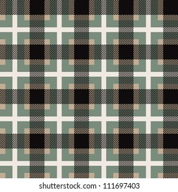 seamless pattern with traditional scottish ornament