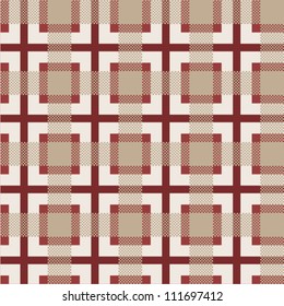 seamless pattern with traditional scottish ornament