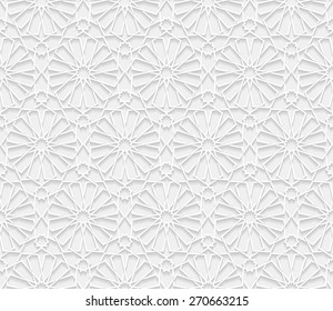 Seamless pattern in traditional style. Vector illustration 