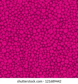 Seamless pattern with transparent pink circles