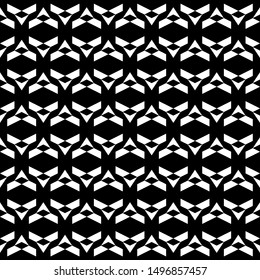 Seamless pattern. Trapeziums, figures ornament. Geometrical backdrop. Geometric wallpaper. Abstract background. Digital paper, textile print, web design. Polygons motif. Vector artwork