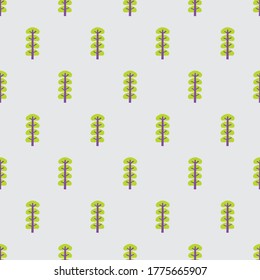 seamless pattern, tree art surface design for fabric scarf and decor

