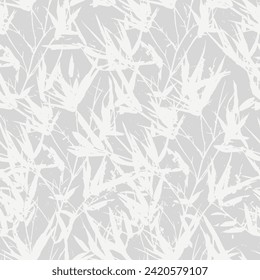 Seamless pattern with tree branches and leaves for surface design and other design projects. modern trend drawing in line art style