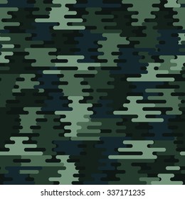 Seamless pattern with trendy camouflage 1