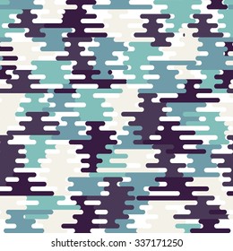 Seamless pattern with trendy camouflage 3