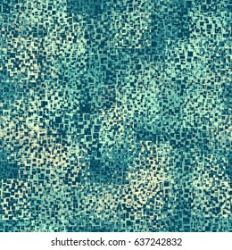 Seamless pattern. Trendy digital camouflage. Beige, gray,  blue tones.