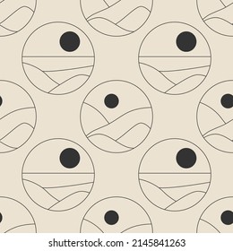 Diseño contemporáneo y abstracto de diseño moderno y minimalista