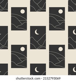 Diseño contemporáneo y abstracto de diseño moderno y minimalista