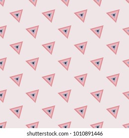 seamless pattern with triangle
