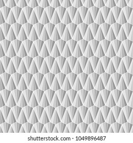 Seamless pattern with triangle shapes. Interlocking triangles tessellation background. Image with repeated triangular figures. Modern japanese motif. Tiles wallpaper. Digital paper for print. Vector.