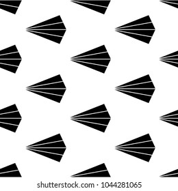 Seamless pattern with triangle shapes. Triangles background. Image with repeated triangular figures. Modern japanese motif. Ornamental wallpaper. Kites illustration. Digital paper for print. Vector.