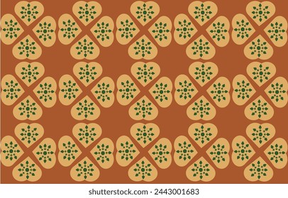 seamless pattern, triangle zig zag and circle geometric style mix became abstract seamless