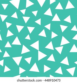 Seamless pattern with triangles