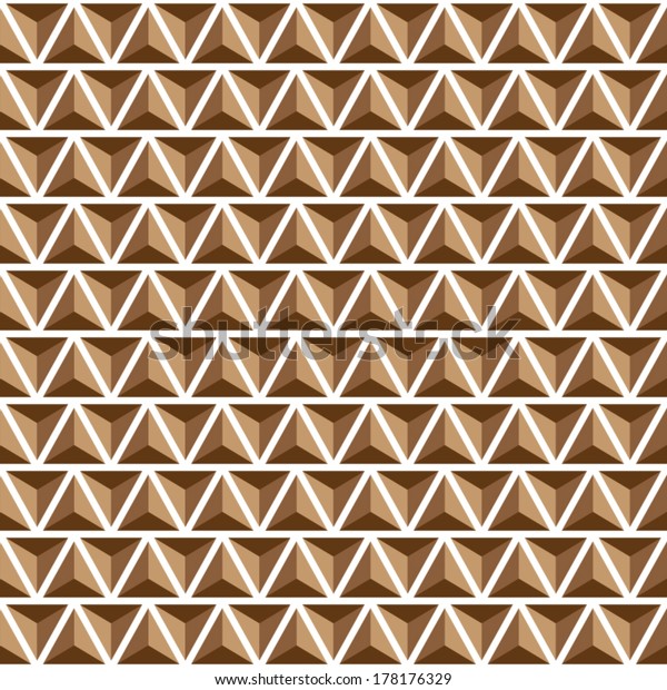 Seamless pattern with\
triangles