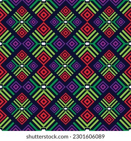 seamless pattern with triangles bacground 