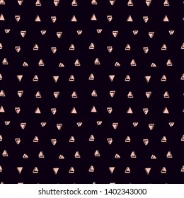 Seamless pattern with triangles concept