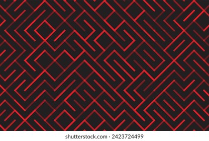 seamless pattern with triangles design
