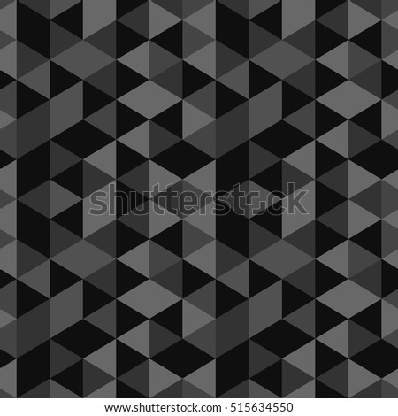 seamless pattern triangles different
