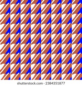Seamless pattern with the triangles. Fashion background. Vector illustration.