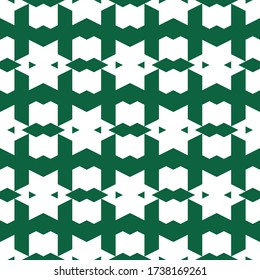 Seamless pattern. Triangles, figures ornament. Folk wallpaper. Ethnic motif. Simple shapes background. Geometric backdrop. Digital paper, textile print, web design, abstract.