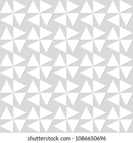 Seamless pattern of triangles. Geometric background. Vector illustration. Good quality. Good design.