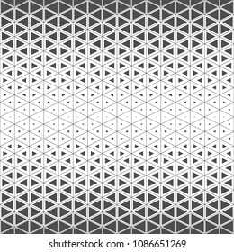 Seamless pattern of triangles. Geometric background. Vector illustration. Good quality. Good design.