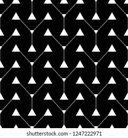 Seamless pattern of triangles. Geometric background. Vector illustration. Good quality. Good design.