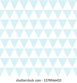 Seamless pattern of triangles. Geometric background. Vector illustration. Good quality. Good design.