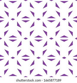 Seamless pattern. Triangles, rhombuses ornament. Geometric backdrop. Simple shapes wallpaper. Figures background. Polygons motif. Digital paper, textile print, web design, abstract. Vector.