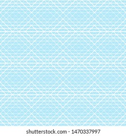 Seamless pattern of triangles and rhombuses. Unusual lattice. Geometric background. Vector illustration. Good design.