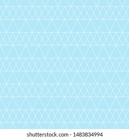 Seamless pattern of triangles and rhombuses. Unusual lattice. Geometric background. Vector illustration. Good quality. Good design.