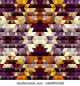 Seamless pattern of a triangles.. Vector image.