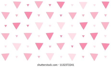 Seamless pattern with triangles. Vector repeating texture.