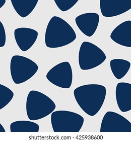 Seamless pattern with triangles. Vector repeating texture.