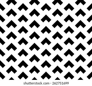 Seamless Pattern of Triangular Shapes - Squares Overlapping