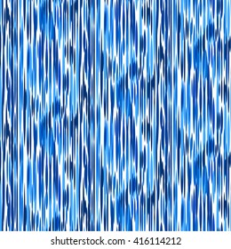  seamless pattern Tribal Art  Ikat Ogee in traditional classic blue and white colors