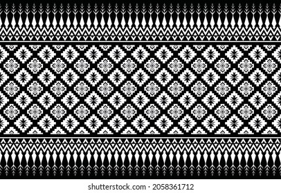 Seamless pattern with tribal aztec motives. Aztec print. Aztec design. 
Abstract background with ethnic aztec ornament.