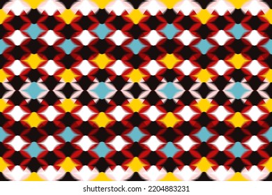 seamless pattern in tribal, folk embroidery, and Mexican style. Aztec geometric art ornament print.Design for carpet, wallpaper, clothing, wrapping, fabric, cover, textile ,american, ethnic, ornament