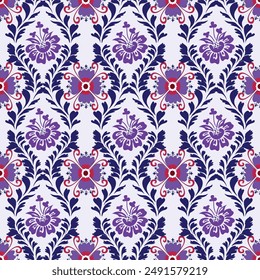 Seamless pattern in tribal, folk embroidery, and Mexican style, Aztec geometric art ornament print, Design for carpet , cover, wallpaper, wrapping, fabric, clothing,   Abstract Ethnic-art